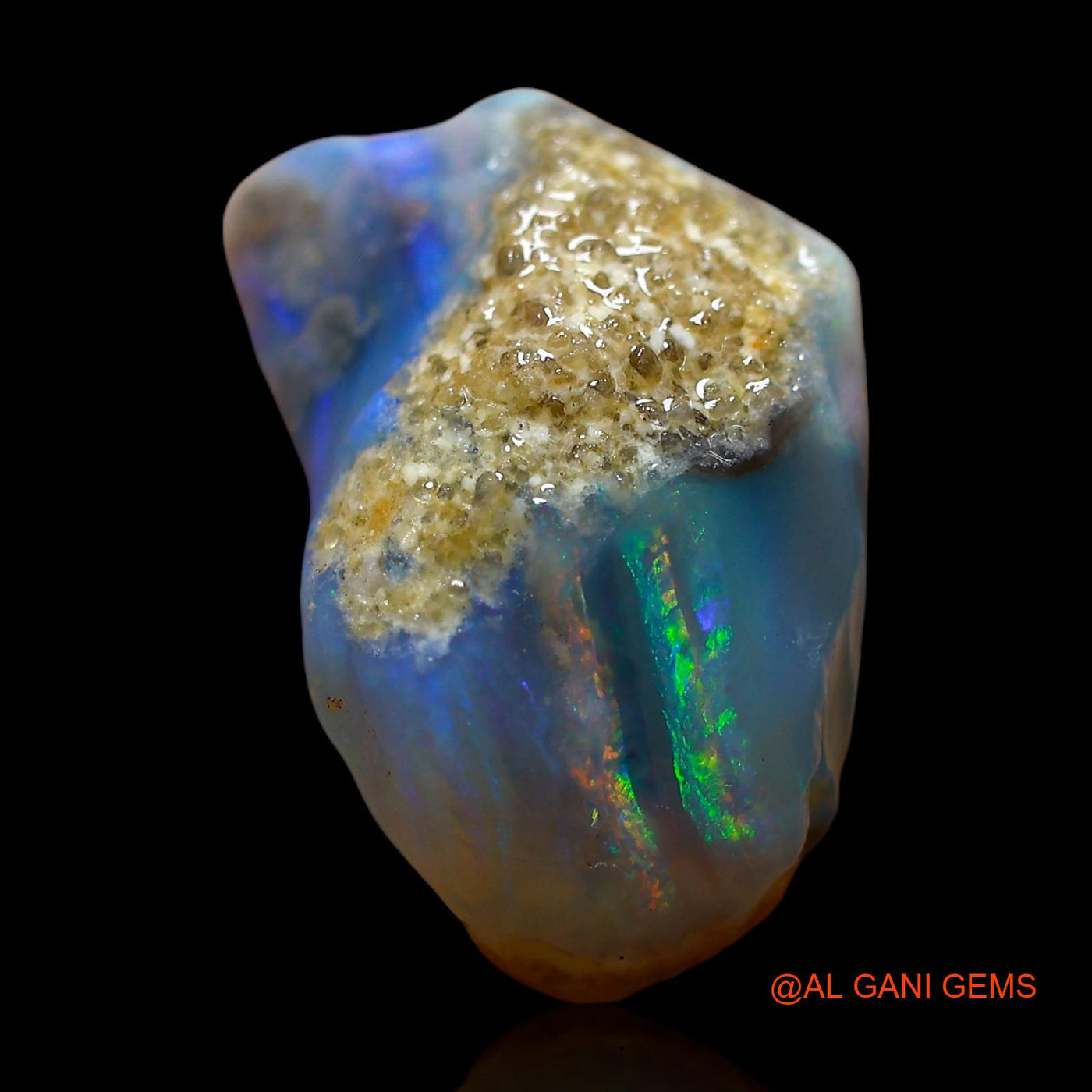 11.00 Cts Natural Australian Fire Opal Fancy Rough Loose Gemstone For Jewelry 18x12x9 mm RD-858