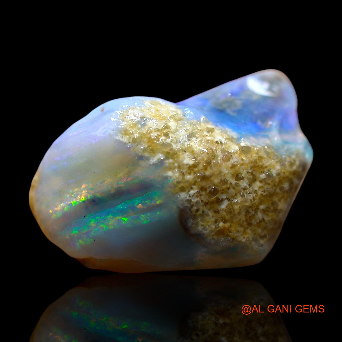 11.00 Cts Natural Australian Fire Opal Fancy Rough Loose Gemstone For Jewelry 18x12x9 mm RD-858