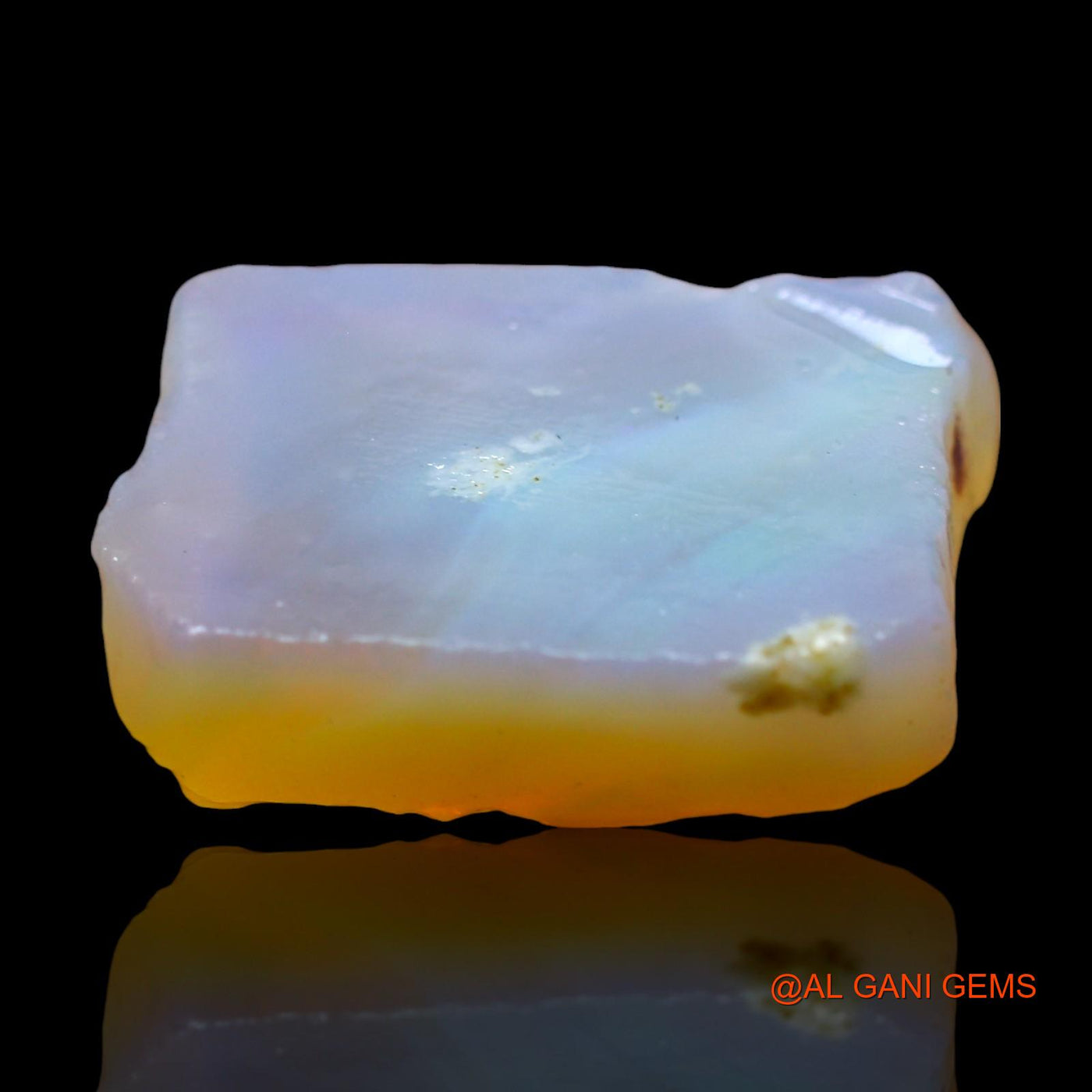 8.00 Cts Natural Australian Fire Opal Fancy Rough Loose Gemstone For Jewelry 17x13x5 mm RD-859