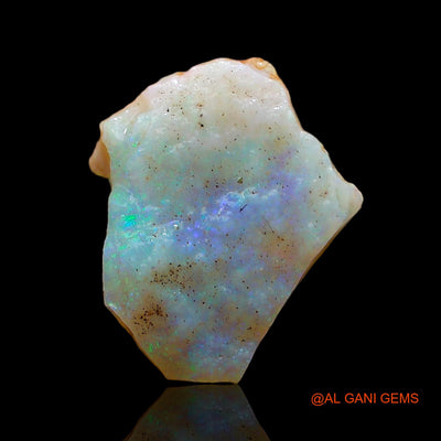 Natural Untreated Fire Opal Loose Gemstone Fancy Rough From Australia 4.00 Cts 14x11x4 mm RD-85