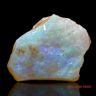 Natural Untreated Fire Opal Loose Gemstone Fancy Rough From Australia 4.00 Cts 14x11x4 mm RD-85