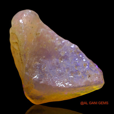 5.00 Cts Natural Australian Fire Opal Loose Gemstone Fancy Rough 21x13x5 mm RD-861