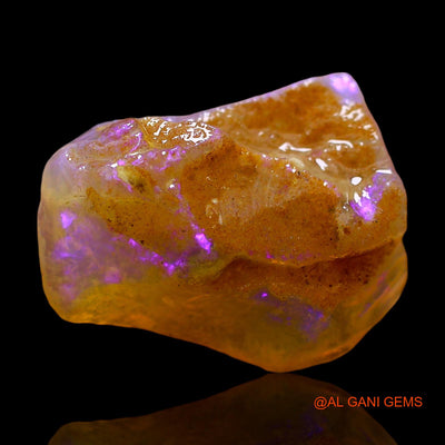 7.00 Cts Natural Australian Fire Opal Loose Gemstone Fancy Rough 17x13x5 mm RD-862