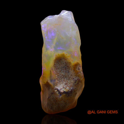 9.00 Cts Natural Australian Fire Opal Loose Gemstone Fancy Rough 16x13x7 mm RD-863