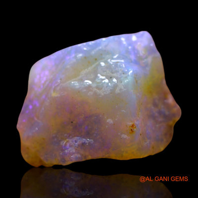 Natural Untreated Fire Opal Loose Gemstone Fancy Rough From Australia 8.00 Cts 17x13x7 mm RD-864