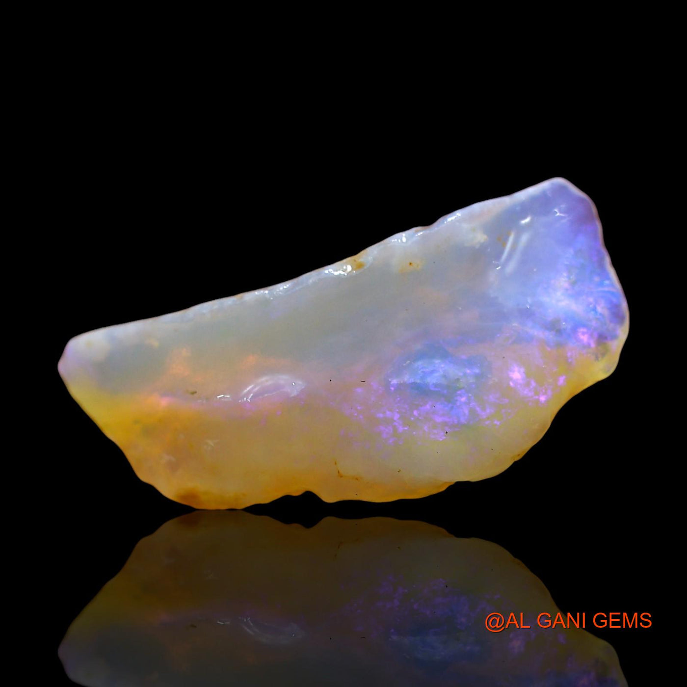5.00 Cts Natural Australian Fire Opal Fancy Rough Loose Gemstone For Jewelry 20x10x7 mm RD-866