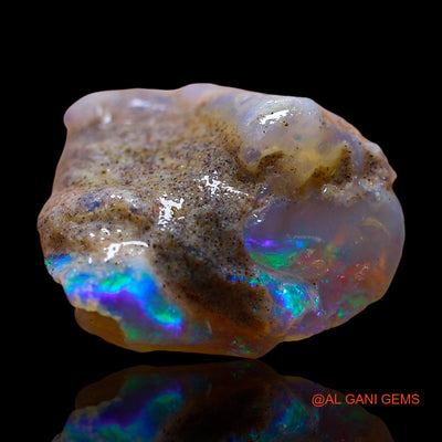 9.00 Cts Natural Australian Fire Opal Loose Gemstone Fancy Rough 17x14x8 mm RD-867