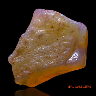 Natural Untreated Fire Opal Loose Gemstone Fancy Rough From Australia 7.00 Cts 17x14x6 mm RD-870