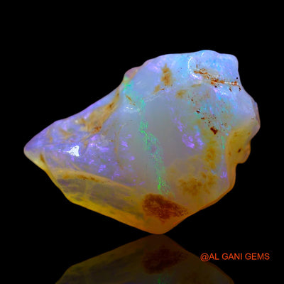 Natural Untreated Fire Opal Loose Gemstone Fancy Rough From Australia 6.00 Cts 17x14x6 mm RD-876