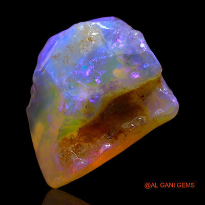 8.00 Cts Natural Australian Fire Opal Loose Gemstone Fancy Rough 15x13x8 mm RD-879