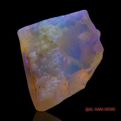 8.00 Cts Natural Australian Fire Opal Loose Gemstone Fancy Rough 15x13x8 mm RD-879