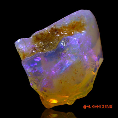 8.00 Cts Natural Australian Fire Opal Loose Gemstone Fancy Rough 15x13x8 mm RD-879