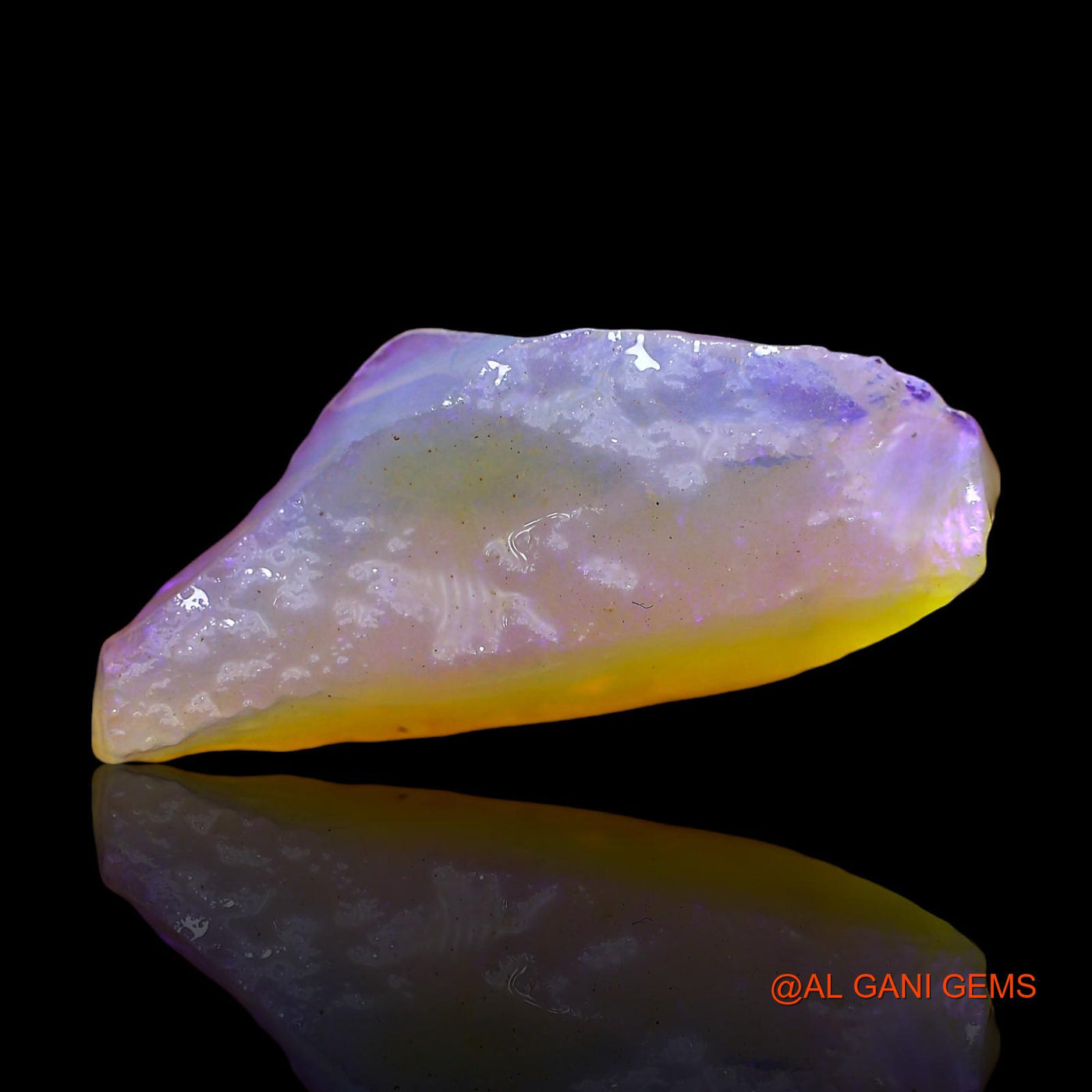 5.00 Cts Natural Australian Fire Opal Loose Gemstone Fancy Rough 22x9x5 mm RD-881
