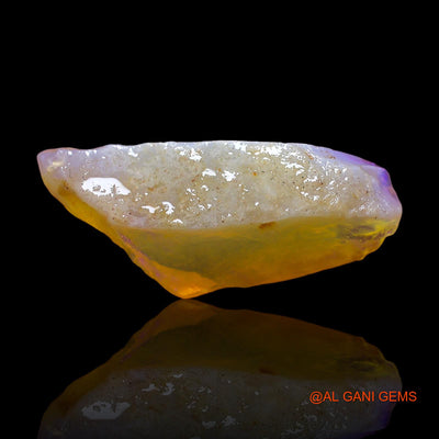 5.00 Cts Natural Australian Fire Opal Loose Gemstone Fancy Rough 22x9x5 mm RD-881