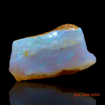 Natural Untreated Fire Opal Loose Gemstone Fancy Rough From Australia 8.00 Cts 17x10x8 mm RD-887
