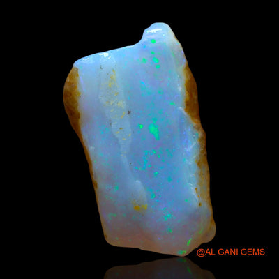 Natural Untreated Fire Opal Loose Gemstone Fancy Rough From Australia 8.00 Cts 17x10x8 mm RD-887