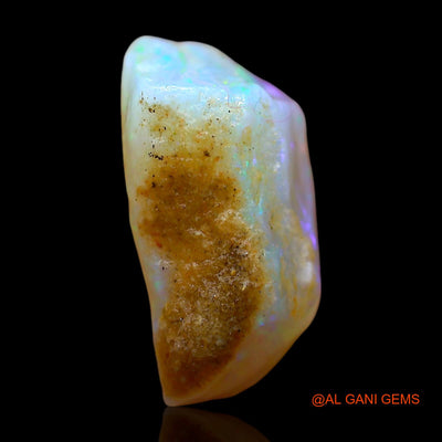 Natural Untreated Fire Opal Loose Gemstone Fancy Rough From Australia 8.00 Cts 17x10x8 mm RD-887