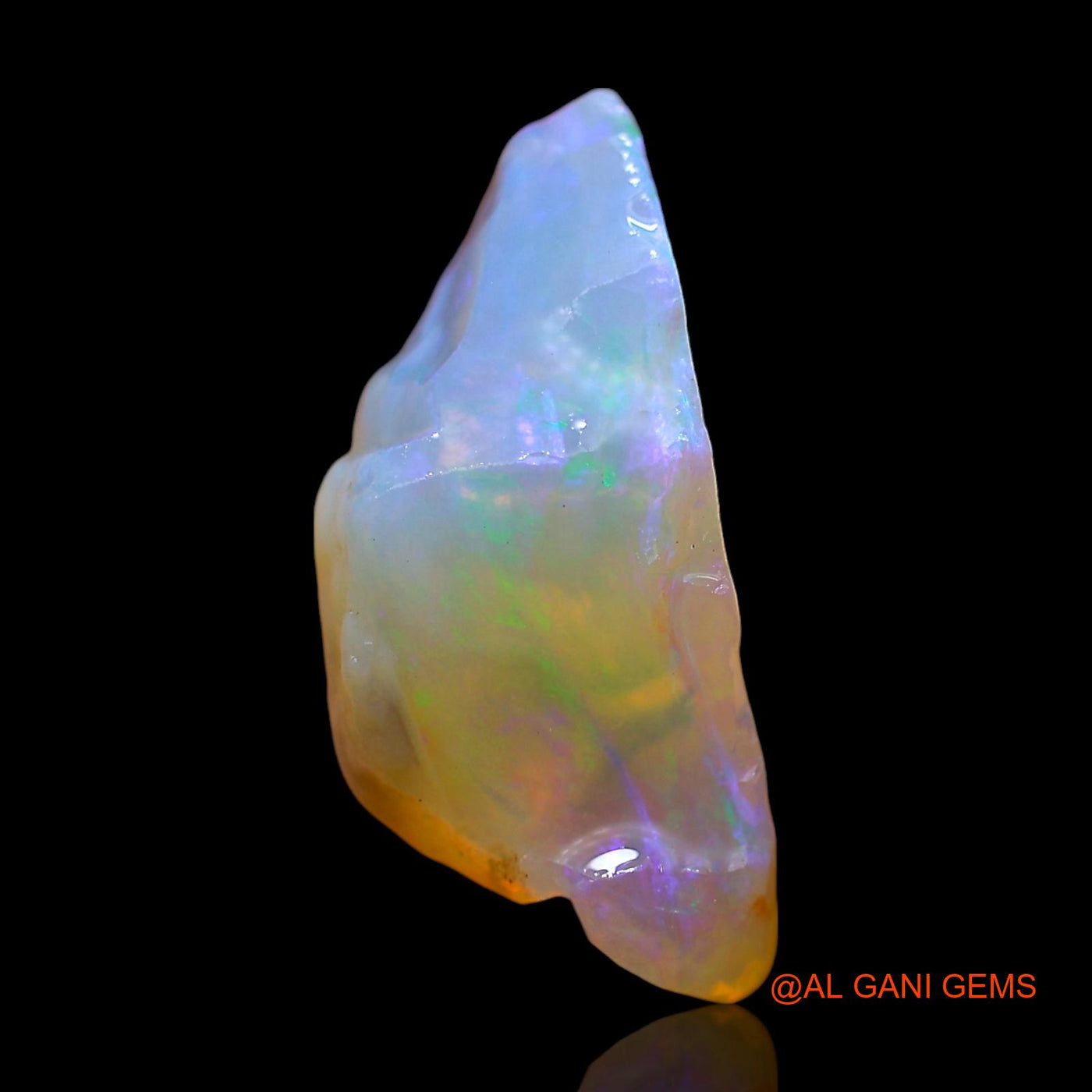 6.00 Cts Natural Australian Fire Opal Fancy Rough Loose Gemstone For Jewelry 16x11x8 mm RD-893
