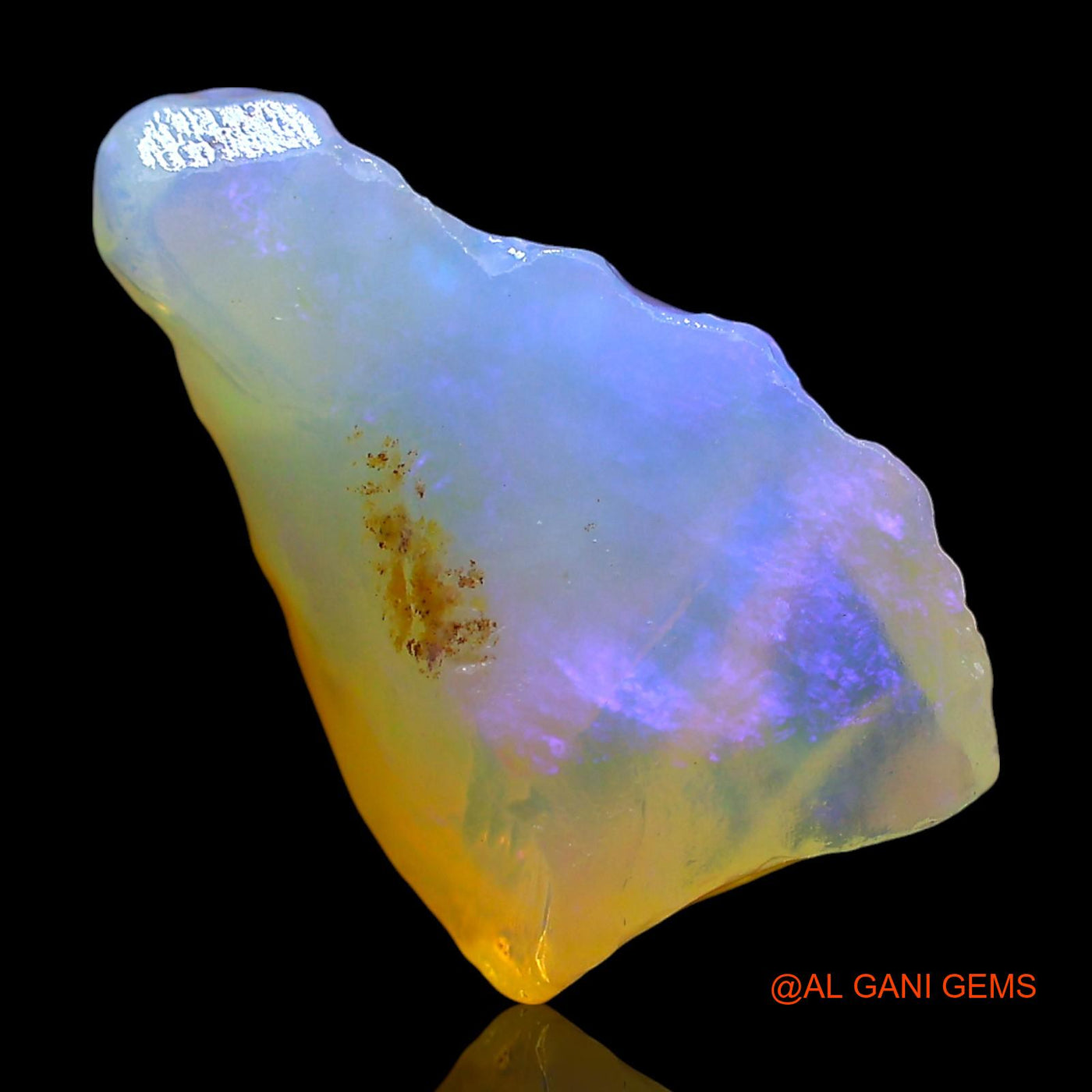 6.00 Cts Natural Australian Fire Opal Fancy Rough Loose Gemstone For Jewelry 16x11x8 mm RD-893