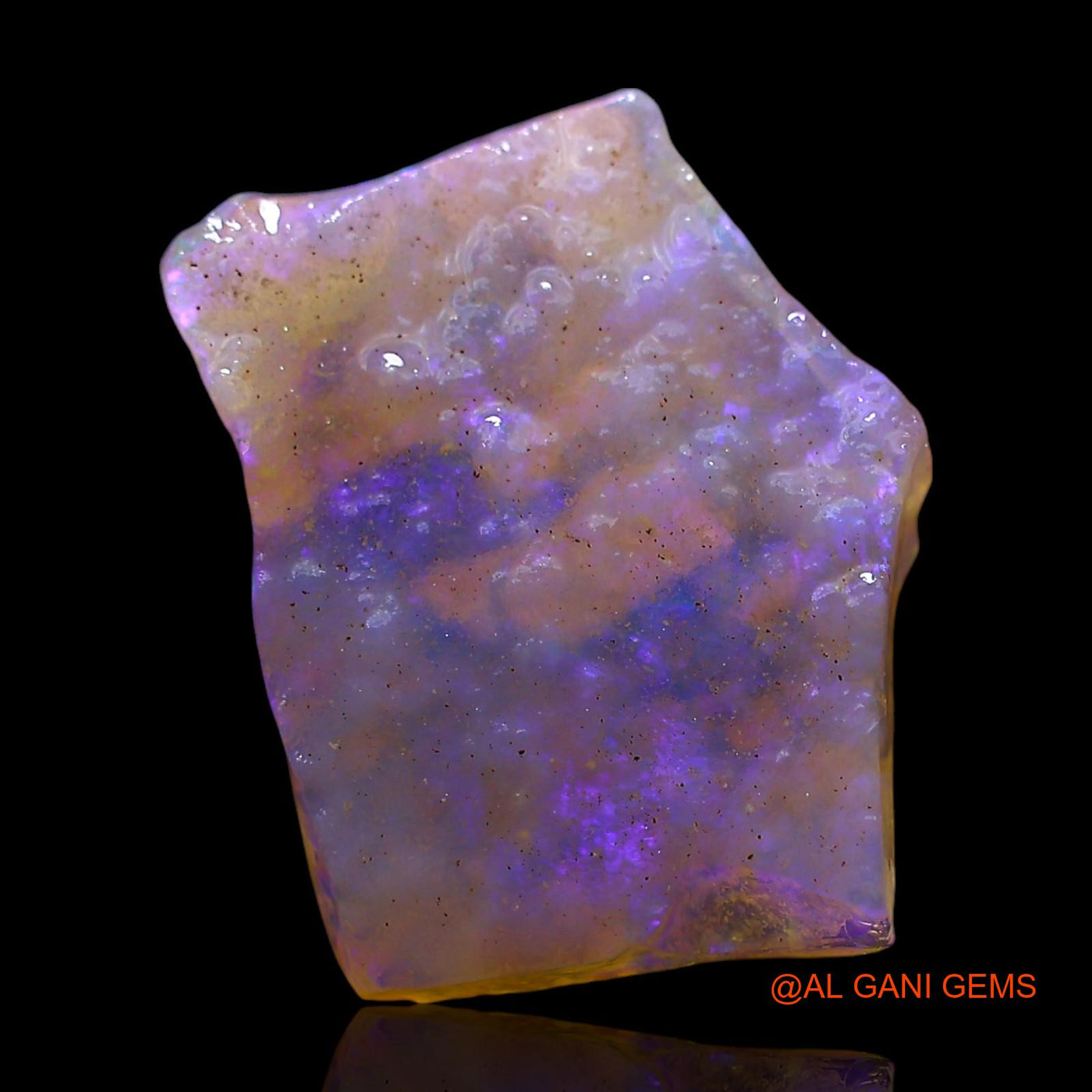 4.00 Cts Natural Australian Fire Opal Fancy Rough Loose Gemstone For Jewelry 16x12x3 mm RD-894