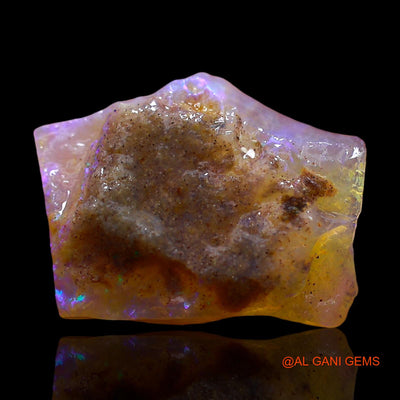 4.00 Cts Natural Australian Fire Opal Fancy Rough Loose Gemstone For Jewelry 16x12x3 mm RD-894