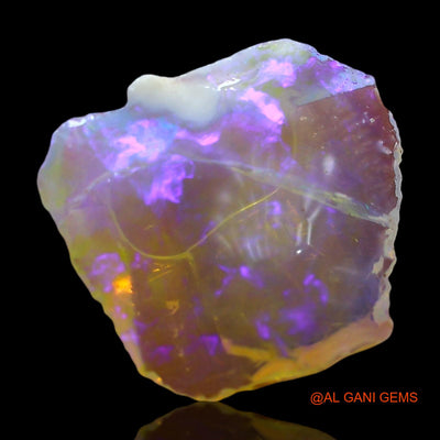 3.00 Cts Natural Australian Fire Opal Loose Gemstone Fancy Rough 14x13x4 mm RD-896