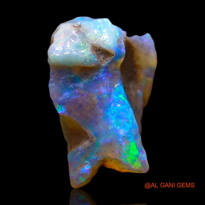 6.00 Cts Natural Australian Fire Opal Loose Gemstone Fancy Rough 16x11x9 mm RD-898