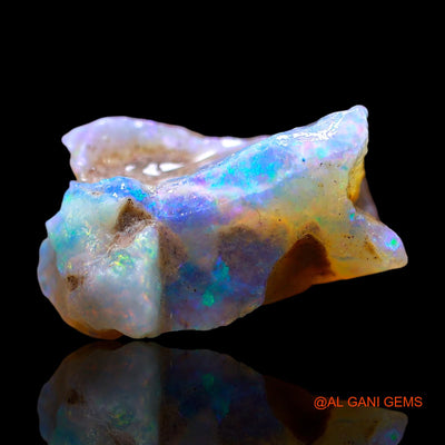 6.00 Cts Natural Australian Fire Opal Loose Gemstone Fancy Rough 16x11x9 mm RD-898
