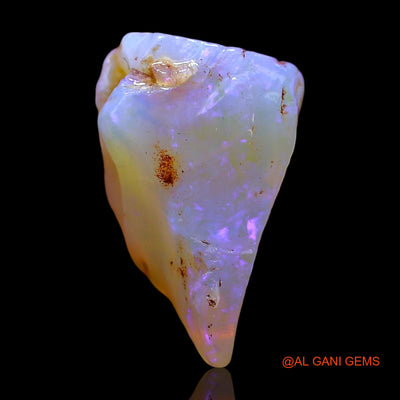 Natural Fire Opal Gemstone 7.00 Cts Loose Fancy Rough From Australia 16x12x9 mm RD-899
