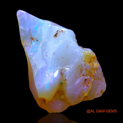 Natural Fire Opal Gemstone 7.00 Cts Loose Fancy Rough From Australia 16x12x9 mm RD-899