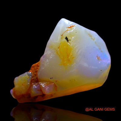6.00 Cts Natural Australian Fire Opal Loose Gemstone Fancy Rough 16x12x7 mm RD-900