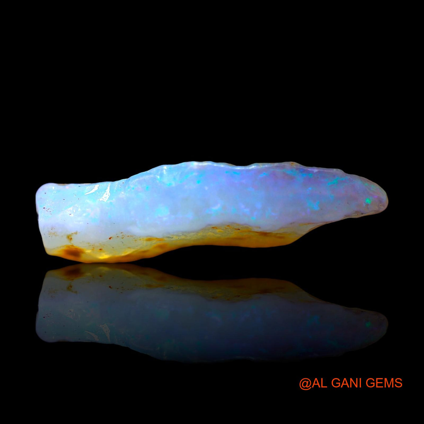 4.00 Cts Natural Australian Fire Opal Loose Gemstone Fancy Rough 21x8x4 mm RD-901