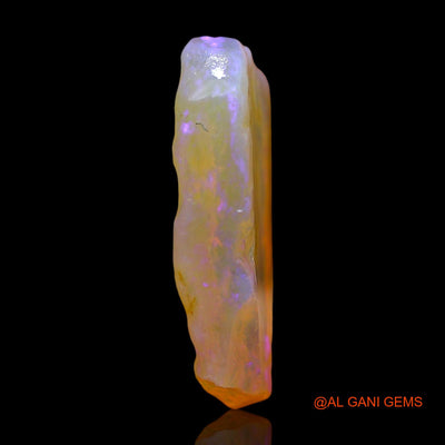 5.00 Cts Natural Australian Fire Opal Loose Gemstone Fancy Rough 17x9x3 mm RD-902