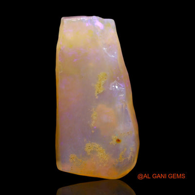 5.00 Cts Natural Australian Fire Opal Loose Gemstone Fancy Rough 17x9x3 mm RD-902