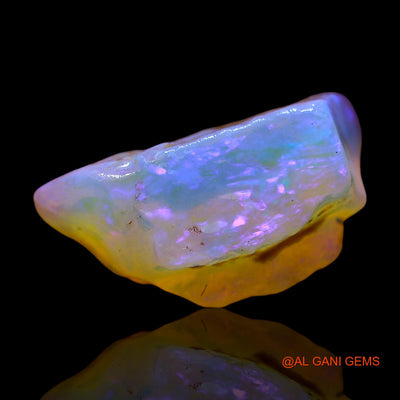 Natural Untreated Fire Opal Loose Gemstone Fancy Rough From Australia 6.00 Cts 17x8x9 mm RD-907