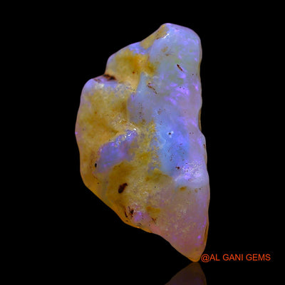 Natural Untreated Fire Opal Loose Gemstone Fancy Rough From Australia 6.00 Cts 17x8x9 mm RD-907
