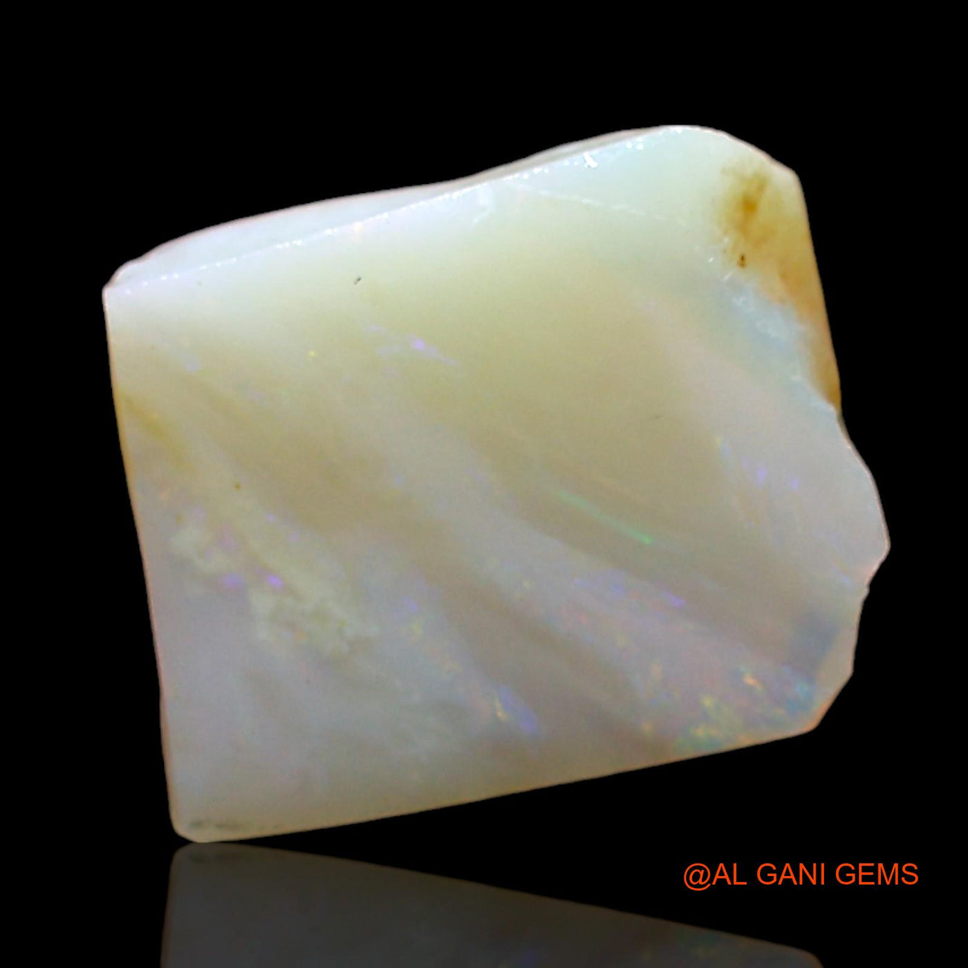 Natural Untreated Fire Opal Loose Gemstone Fancy Rough From Australia 3.00 Cts 11x9x4 mm RD-90