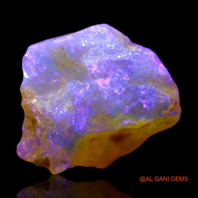 Natural Untreated Fire Opal Loose Gemstone Fancy Rough From Australia 6.00 Cts 16x14x7 mm RD-910