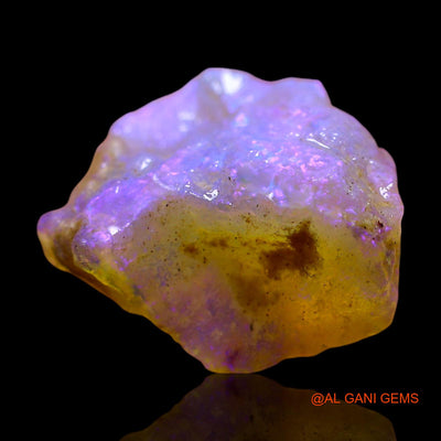 Natural Untreated Fire Opal Loose Gemstone Fancy Rough From Australia 6.00 Cts 16x14x7 mm RD-910