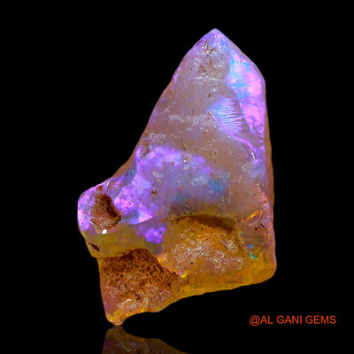 Natural Untreated Fire Opal Loose Gemstone Fancy Rough From Australia 5.00 Cts 16x12x6 mm RD-914