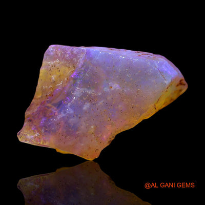 Natural Untreated Fire Opal Loose Gemstone Fancy Rough From Australia 5.00 Cts 16x12x6 mm RD-914