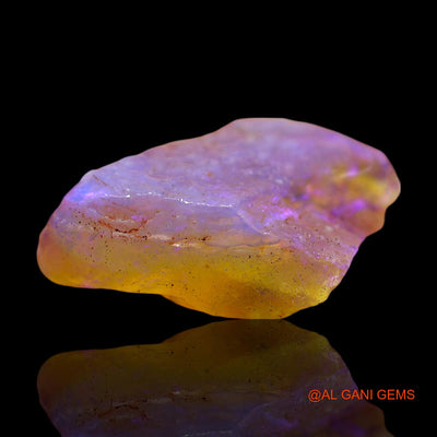 Natural Untreated Fire Opal Loose Gemstone Fancy Rough From Australia 5.00 Cts 16x12x6 mm RD-914