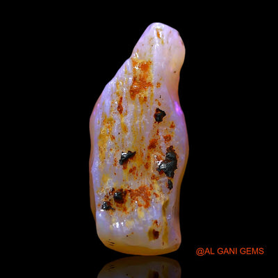 Natural Untreated Fire Opal Loose Gemstone Fancy Rough From Australia 4.00 Cts 18x8x5 mm RD-917