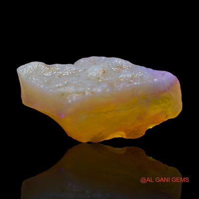 6.00 Cts Natural Australian Fire Opal Loose Gemstone Fancy Rough 17x9x7 mm RD-918