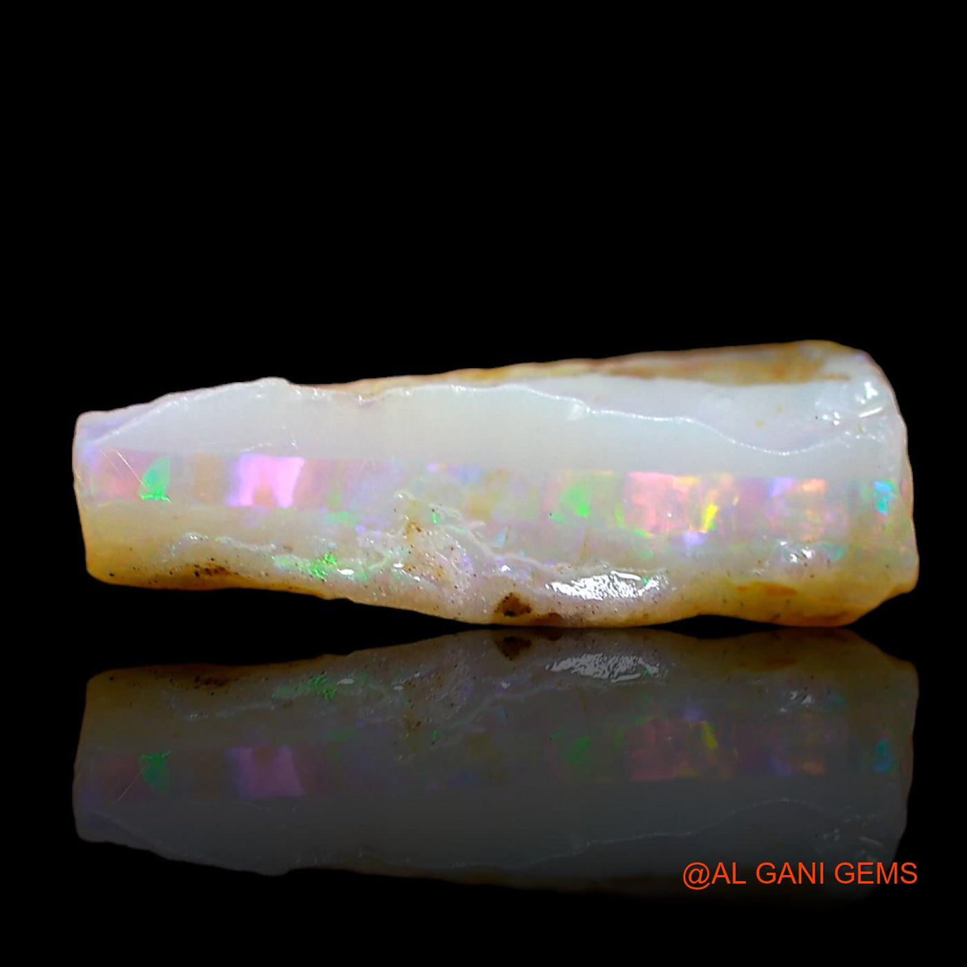 3.00 Cts Unheated Australian Fire Opal Loose Gemstone Fancy Rough Natural 15x8x5 mm RD-91