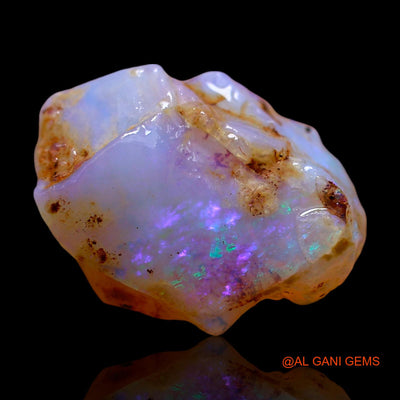Natural Untreated Fire Opal Loose Gemstone Fancy Rough From Australia 5.00 Cts 15x11x7 mm RD-920