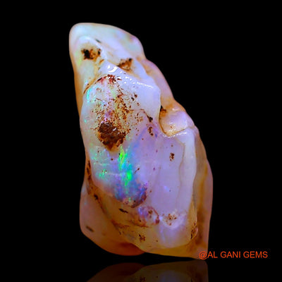 Natural Untreated Fire Opal Loose Gemstone Fancy Rough From Australia 5.00 Cts 15x11x7 mm RD-920