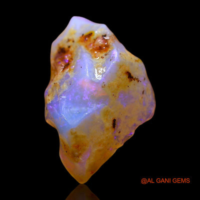 4.00 Cts Natural Australian Fire Opal Loose Gemstone Fancy Rough 18x11x5 mm RD-922