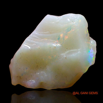 2.00 Cts Natural Australian Fire Opal Loose Gemstone Fancy Rough 15x10x3 mm RD-92