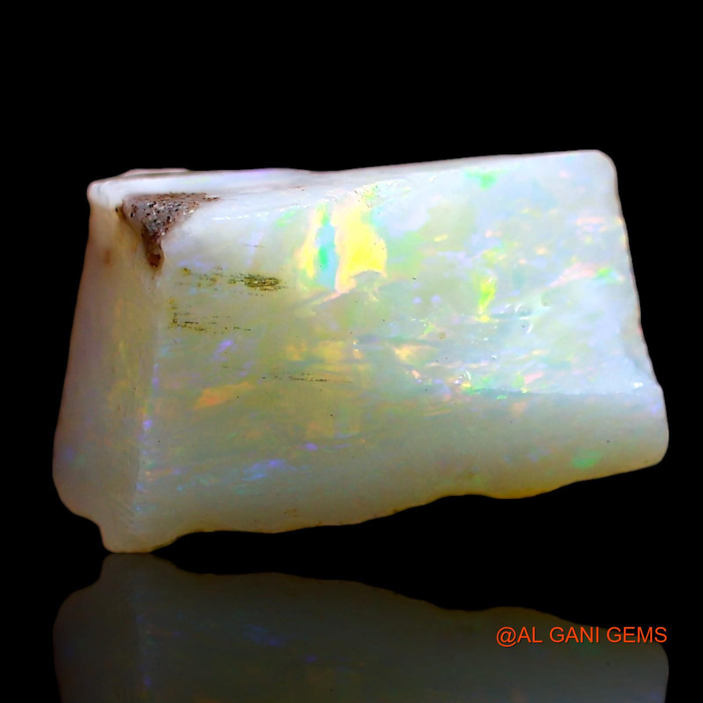 4.00 Cts Natural Australian Fire Opal Loose Gemstone Fancy Rough 13x8x5 mm RD-94